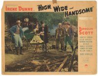 2k559 HIGH, WIDE & HANDSOME LC '37 Randolph Scott & others look at the remains of a building!
