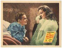 2k585 IN THE MEANTIME DARLING LC '44 Jeanne Crain tries to keep husband Frank Latimore in bed!