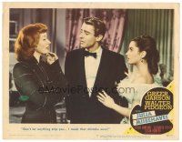 2k603 JULIA MISBEHAVES LC #7 '48 Greer Garson, Peter Lawford, pretty Elizabeth Taylor!