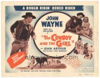 2k004 LADY TAKES A CHANCE TC R54 Jean Arthur moves west and falls in love with John Wayne!
