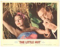 2k634 LITTLE HUT LC #3 '57 tropical beauty Ava Gardner seems absent minded as Niven seduces her!