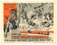 2k649 LOST PATROL LC #3 R54 John Ford World War I classic, fighting in trench!
