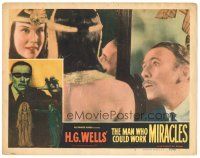 2k667 MAN WHO COULD WORK MIRACLES LC #7 R47 H.G. Wells, a modern Aladdin who made women do things!
