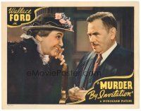 2k704 MURDER BY INVITATION LC '41 Wallis Clark & Sarah Padden, murder mystery comedy!