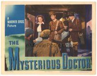 2k713 MYSTERIOUS DOCTOR LC '43 Eleanor Parker, John Loder, great image of people in mine!