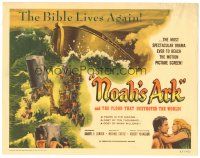 2k181 NOAH'S ARK TC R57 Michael Curtiz Biblical epic, art of the flood that destroyed the world!