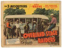 2k007 OVERLAND STAGE RAIDERS TC '38 gang of cowboy crooks rob bus, The Three Mesquiteers!