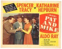 2k756 PAT & MIKE LC #3 '52 Katharine Hepburn & Spencer Tracy, directed by George Cukor!