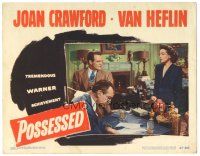 2k769 POSSESSED LC #8 '47 Joan Crawford, Van Heflin, Raymond Massey, film noir!