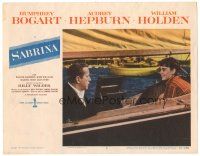 2k813 SABRINA LC #2 '54 Audrey Hepburn on boat w/Humphrey Bogart, Billy Wilder!