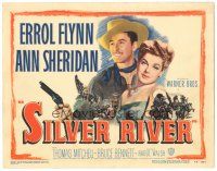 2k210 SILVER RIVER TC '48 Errol Flynn gambles for his life & sexiest Ann Sheridan!