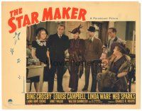 2k861 STAR MAKER LC '39 Bing Crosby & four others stare at pretty Louise Campell!