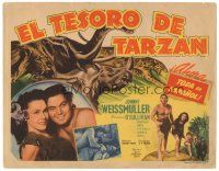 2k227 TARZAN'S SECRET TREASURE Spanish/U.S. TC '41 Johnny Weissmuller, Maureen O'Sullivan, Sheffield