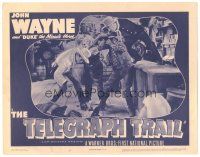 2k057 TELEGRAPH TRAIL LC R39 John Wayne in a barroom brawl with Lafe McKee and Slim Whitaker!