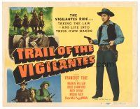 2k232 TRAIL OF THE VIGILANTES TC R48 cowboys Franchot Tone & Broderick Crawford!