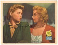 2k927 TREE GROWS IN BROOKLYN LC '45 close up of sad Dorothy McGuire staring at Joan Blondell!