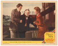 2k943 VALLEY OF DECISION LC #6 '45 murder on the bridge, Greer Garson & Gregory Peck!