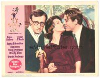 2k966 WHAT'S NEW PUSSYCAT LC #1 '65 Woody Allen, Peter O'Toole & sexy Paula Prentiss!