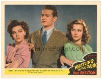 2k970 WHISTLING IN THE DARK LC '41 Red Skelton, sexy Virginia Grey & Ann Rutherford!