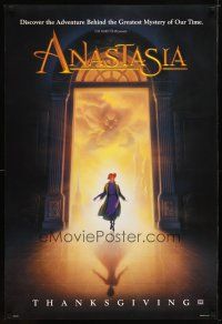 2m044 ANASTASIA style A advance DS 1sh '97 Don Bluth cartoon about the missing Russian princess!