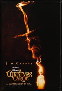 2m148 CHRISTMAS CAROL teaser DS 1sh '09 Jim Carrey, Gary Oldman, Colin Firth