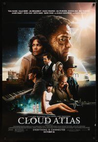 2m158 CLOUD ATLAS advance DS 1sh '12 Tom Hanks, Halle Berry, Jim Broadbent, Hugo Weaving!