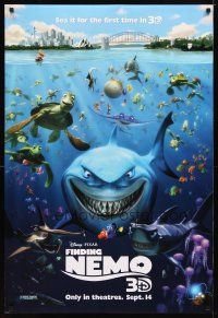 2m268 FINDING NEMO advance DS 1sh R12 best Disney & Pixar animated fish movie, cool cartoon image!