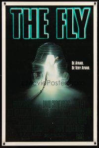2m280 FLY 1sh '86 David Cronenberg, Jeff Goldblum, cool sci-fi art by Mahon!