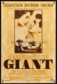 2m307 GIANT 1sh R96 James Dean, Elizabeth Taylor, Rock Hudson, directed by George Stevens!