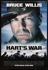 2m342 HART'S WAR DS 1sh '02 Bruce Willis, Colin Farrell, Terrence Howard, WWII!