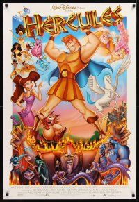 2m348 HERCULES DS 1sh '97 Walt Disney Ancient Greece fantasy cartoon!