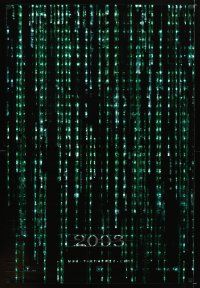 2m486 MATRIX RELOADED holofoil 2003 style 1sh '03 Keanu Reeves, Wachowski Brothers sequel!