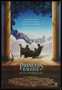 2m597 PRINCESS BRIDE int'l 1sh '87 Rob Reiner fantasy classic, as real as the feelings you feel!