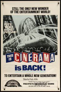 2m751 THIS IS CINERAMA 1sh R73 back to entertain a whole new generation!