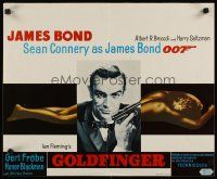 2p017 GOLDFINGER Belgian R70s great close up of Sean Connery as James Bond 007 + gold girl!