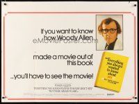 2p484 EVERYTHING YOU ALWAYS WANTED TO KNOW ABOUT SEX British quad '72 Woody Allen directed!