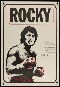 2p780 ROCKY Czech 23x33 '80 Talia Shire, Pacak art of Sylvester Stallone in boxing classic!