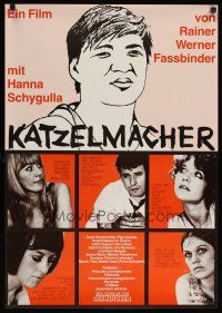 2p183 KATZELMACHER German R76 Rainer Werner Fassbinder, Hanna Schygulla!