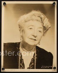 2r832 DAME MAY WHITTY 2 8x10 stills '40s close up portraits from The Return of October, more!