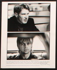 2r357 DEVIL'S OWN 6 8x10 stills '97 directed by Alan J. Pakula, Harrison Ford, Brad Pitt!