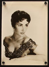 2r572 ELIZABETH TAYLOR 4 8x10 stills '40s -50s cool close up and full-length portraits!