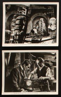 2r114 EVIL OF FRANKENSTEIN 17 8x10 stills '64 Peter Cushing, Hammer horror, great monster images!
