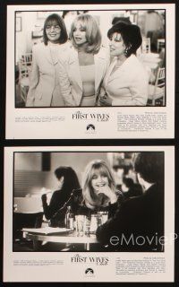 2r462 FIRST WIVES CLUB 5 8x10 stills '96 wacky images of Bette Midler, Goldie Hawn, Diane Keaton!