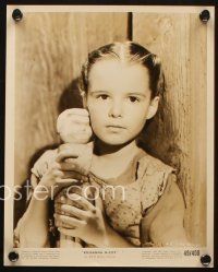 2r720 GIGI PERREAU 3 7.25x9.5 stills '49 the cute French child actress in Roseanna McCoy!