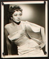 2r581 GLYNIS JOHNS 4 8x10 stills '50s great waist-high and close up portraits of the gorgeous star!