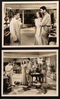 2r382 ISLAND OF DOOMED MEN 6 deluxe 8x10 stills '40 images of Peter Lorre & pretty Rochelle Hudson!