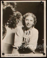 2r884 JOSEPHINE HUTCHINSON 2 8x10 stills '30s close up and full-length portraits of the pretty star!