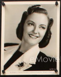 2r740 JOY HODGES 3 8x10 stills '40s cool close up and full-length portraits of the pretty actress!