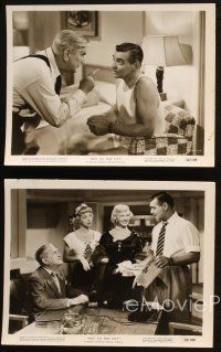 2r605 KEY TO THE CITY 4 8x10 stills '50 cool images of Clark Gable & Loretta Young, Frank Morgan!
