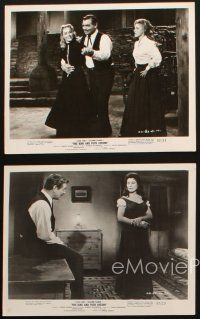 2r608 KING & FOUR QUEENS 4 8x10 stills '57 cool images of Clark Gable & Eleanor Parker!